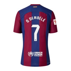 Tenue Enfant FC Barcelone O. Dembele 7 Domicile 2023-24 (+ Short)